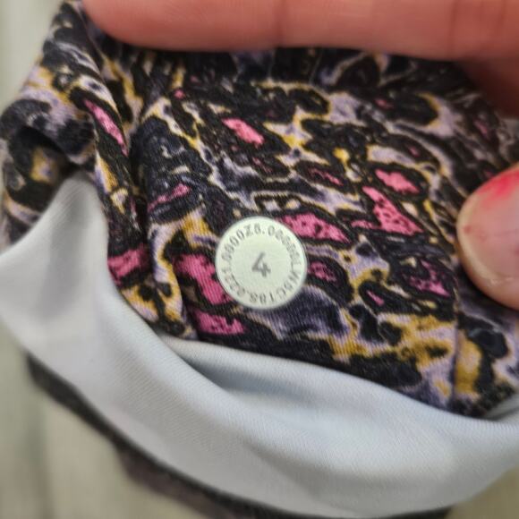 Lululemon Invigorate High-Rise Tight 25” Women’s 4 Topography Multi Print Active - Picture 9 of 9